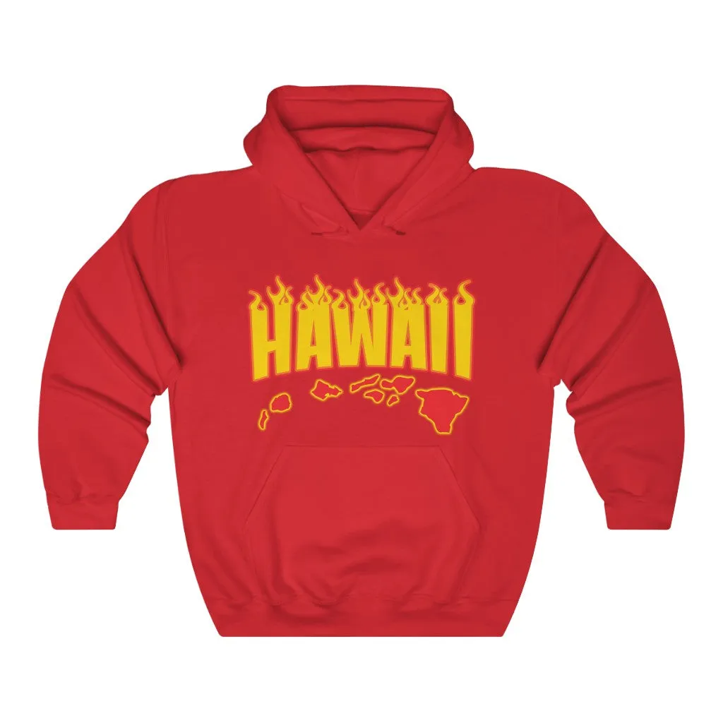 Hawaii Fire Unisex Heavy Blend™ Hooded Sweatshirt