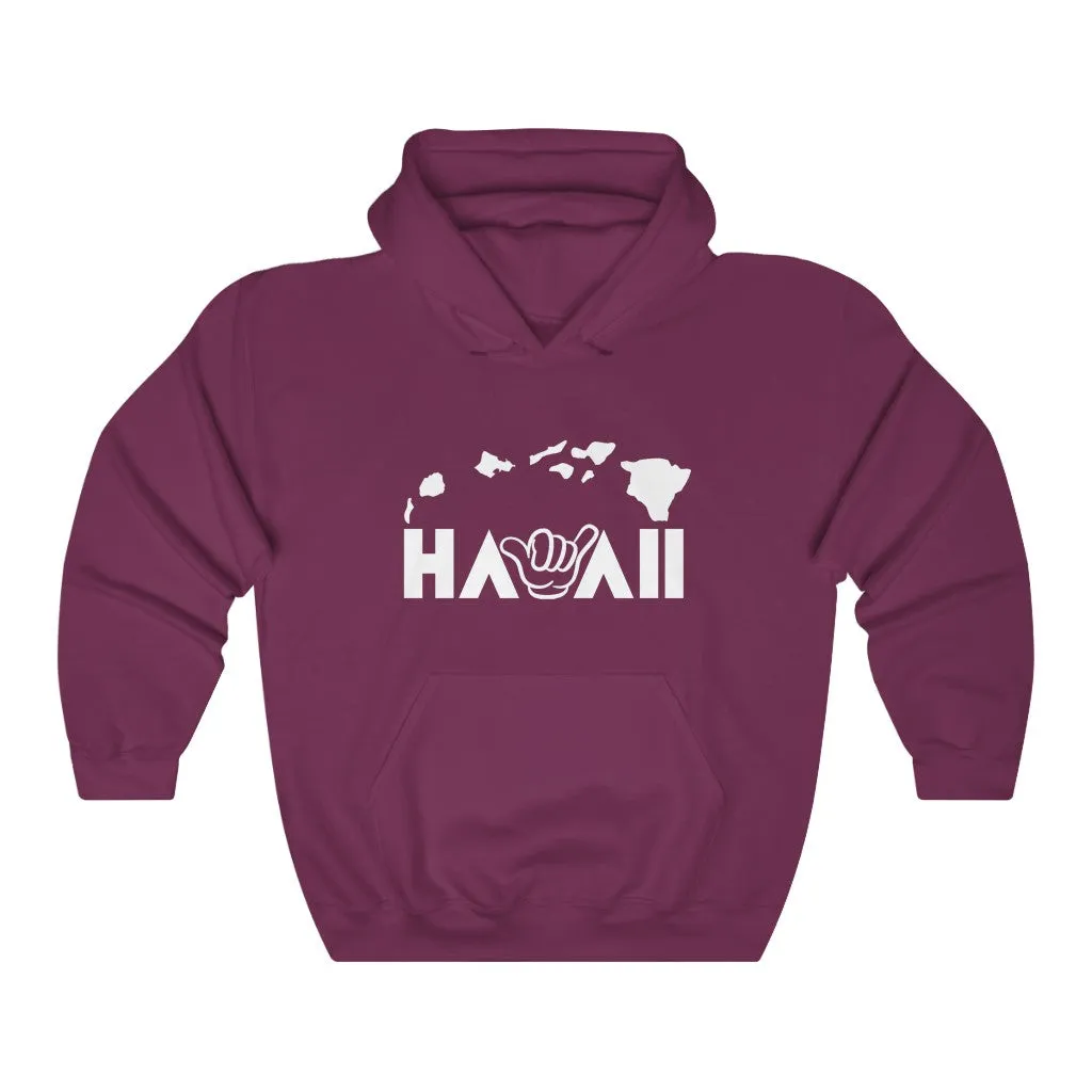 Hawaii Shaka Unisex Heavy Blend™ Hooded Sweatshirt