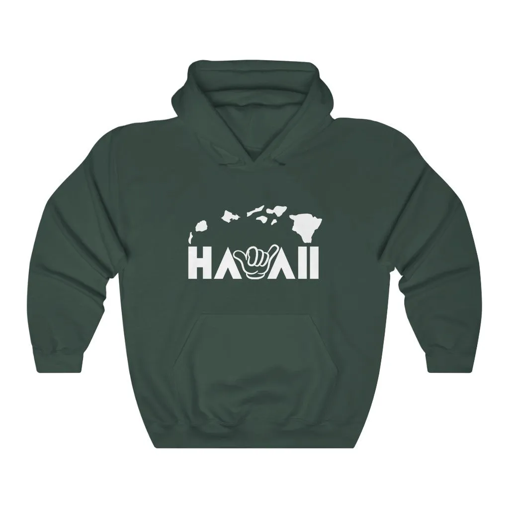 Hawaii Shaka Unisex Heavy Blend™ Hooded Sweatshirt