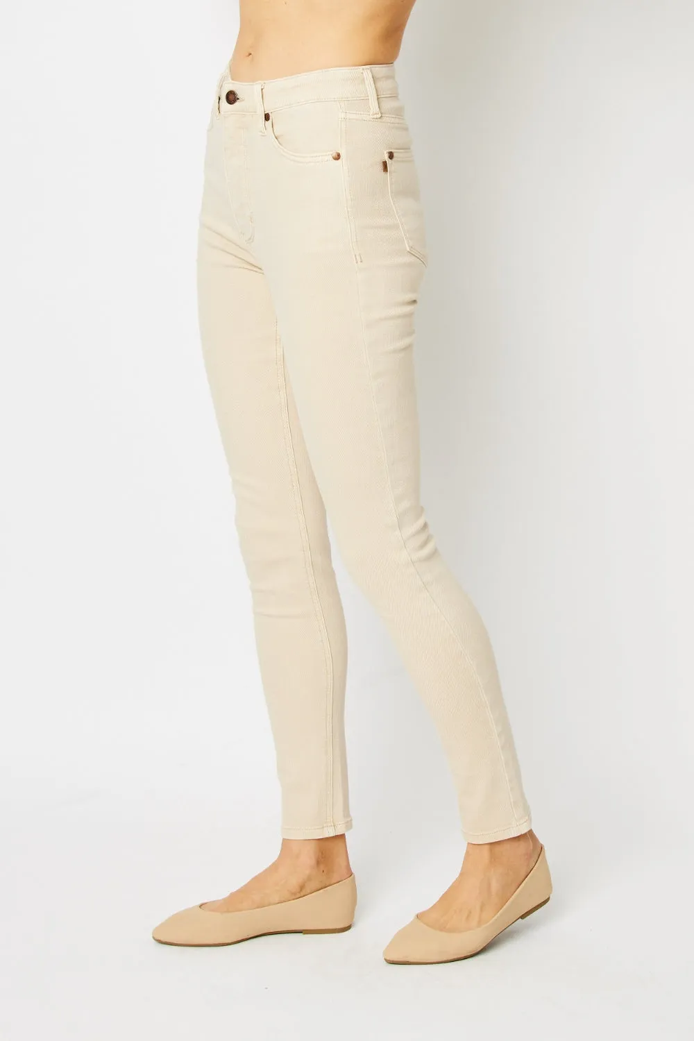 Hazel Blues® |  Judy Blue Garment Dyed Tummy Control Skinny Jeans