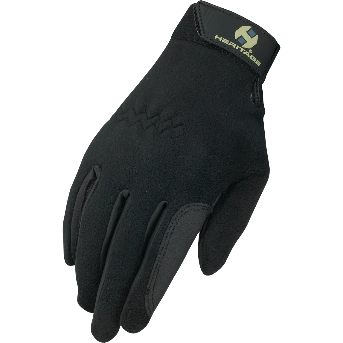 Heritage Performance Fleece Glove-Black