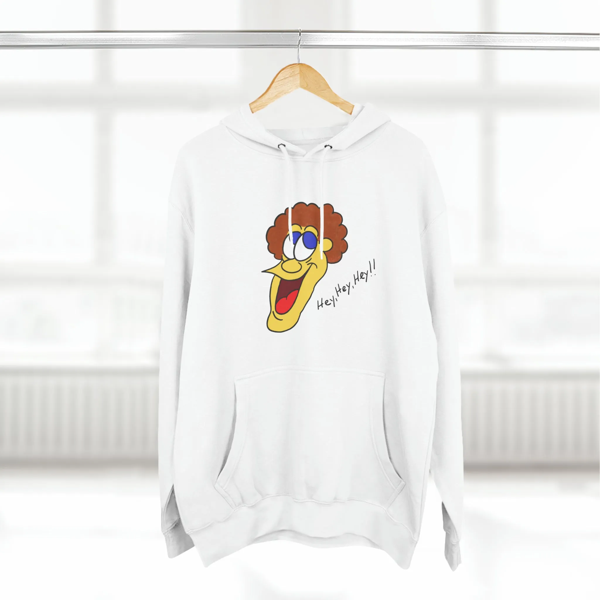 Hey, Hey, Hey!! Unisex French Terry Hoodie