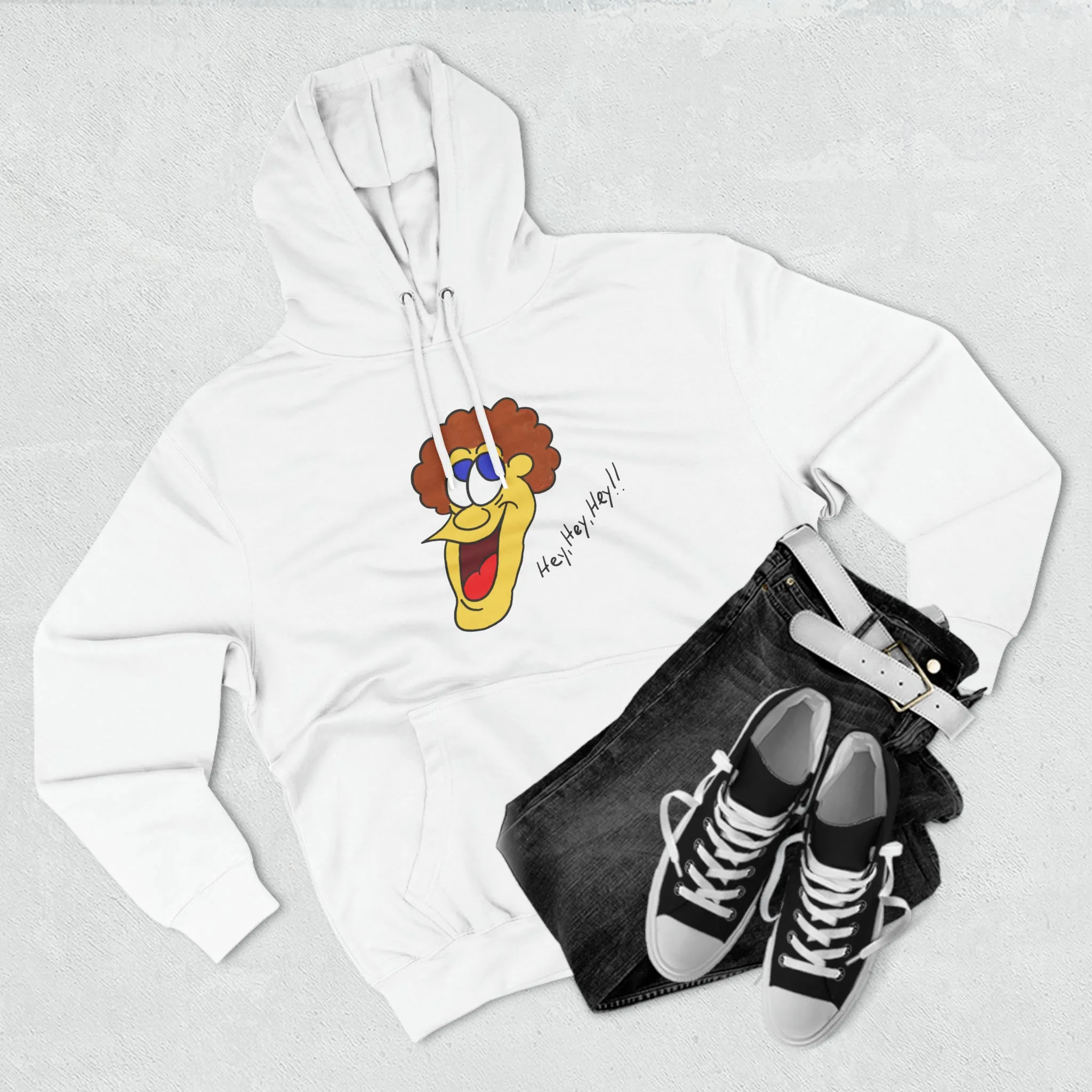 Hey, Hey, Hey!! Unisex French Terry Hoodie