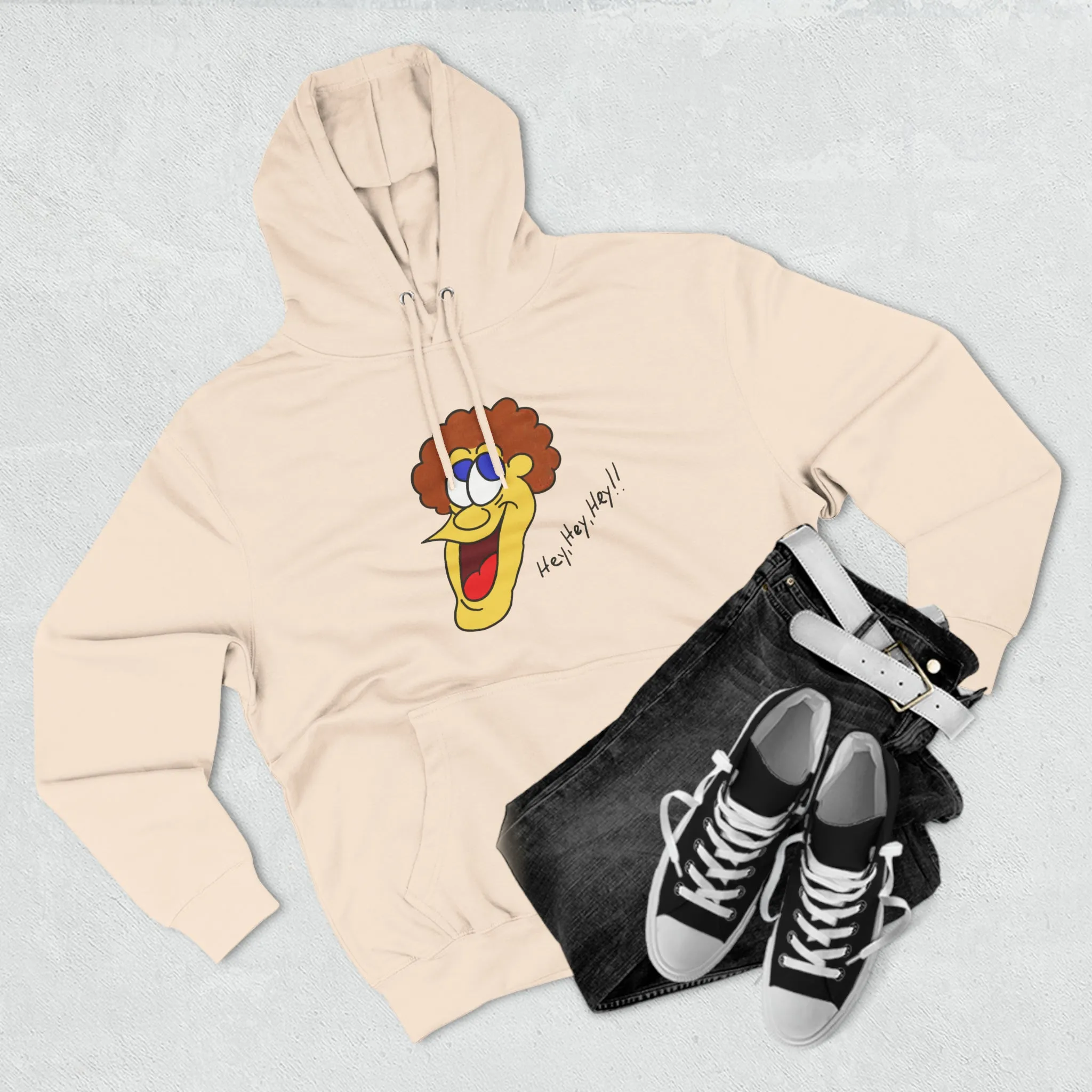 Hey, Hey, Hey!! Unisex French Terry Hoodie