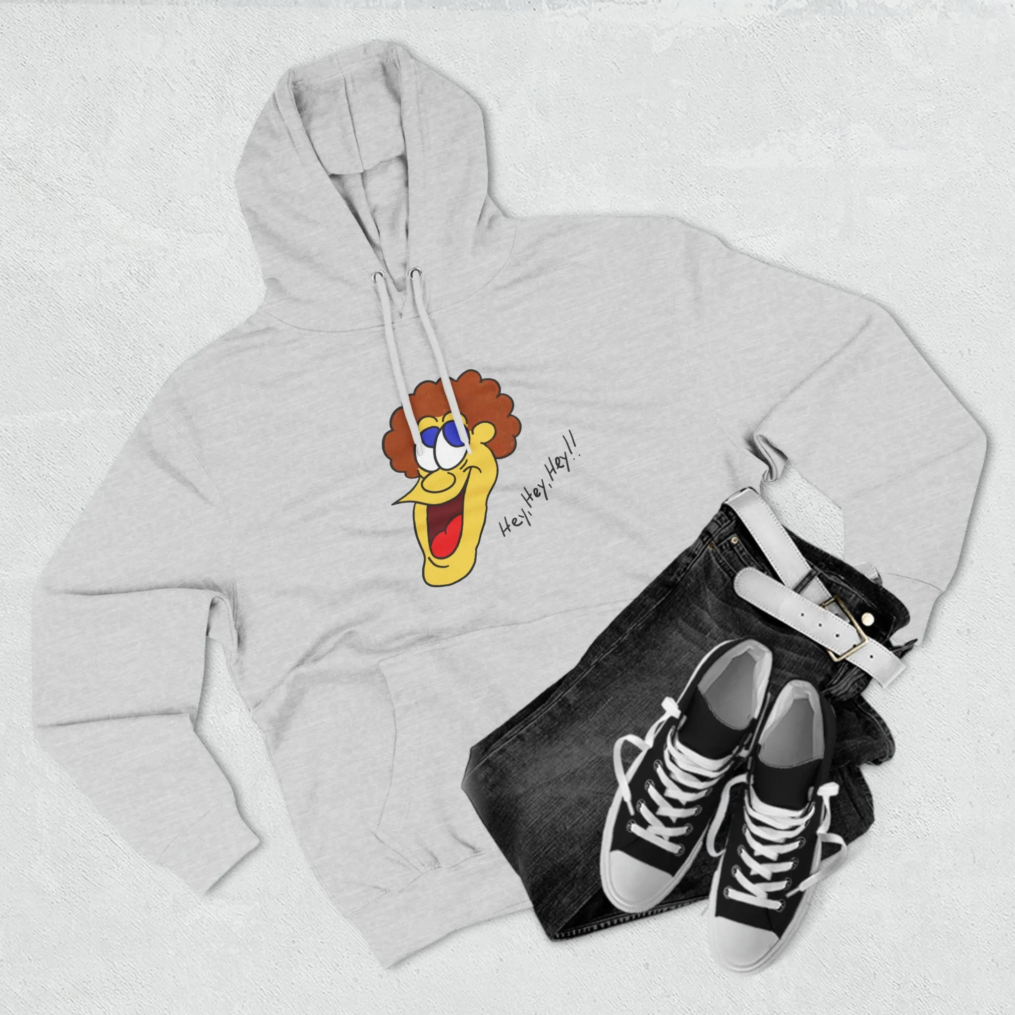 Hey, Hey, Hey!! Unisex French Terry Hoodie