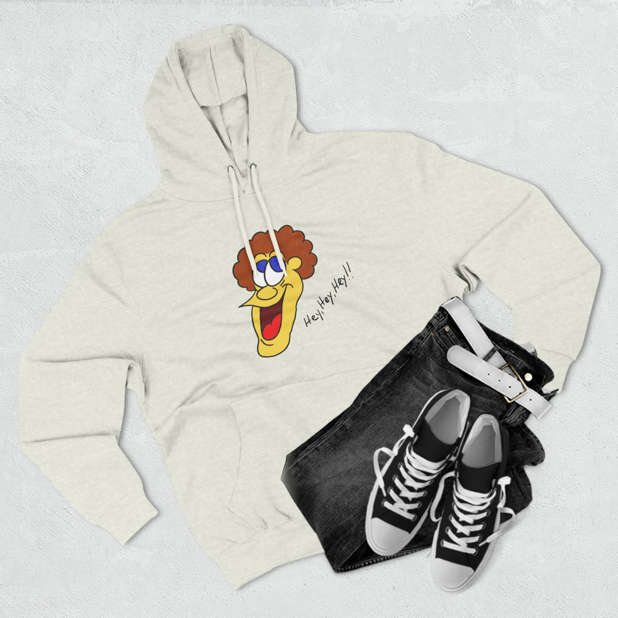 Hey, Hey, Hey!! Unisex French Terry Hoodie
