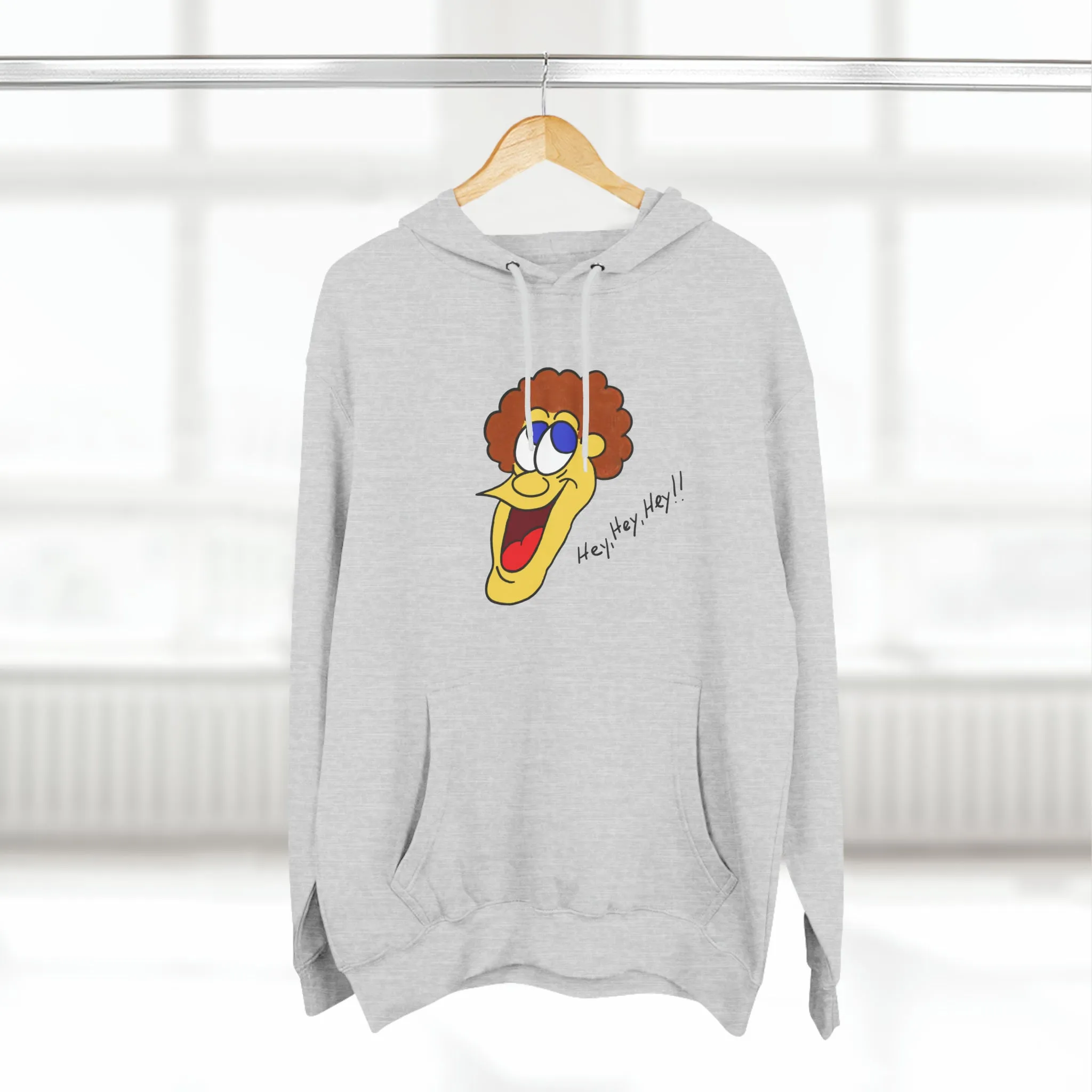 Hey, Hey, Hey!! Unisex French Terry Hoodie
