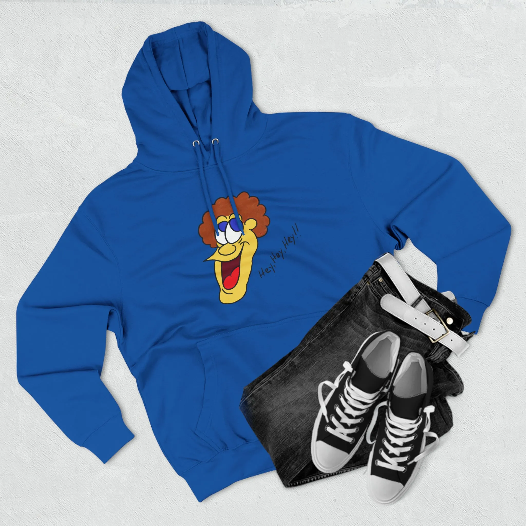 Hey, Hey, Hey!! Unisex French Terry Hoodie