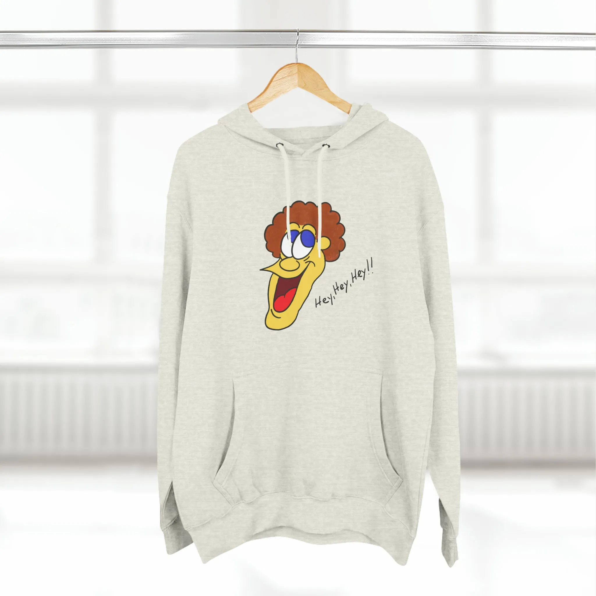 Hey, Hey, Hey!! Unisex French Terry Hoodie