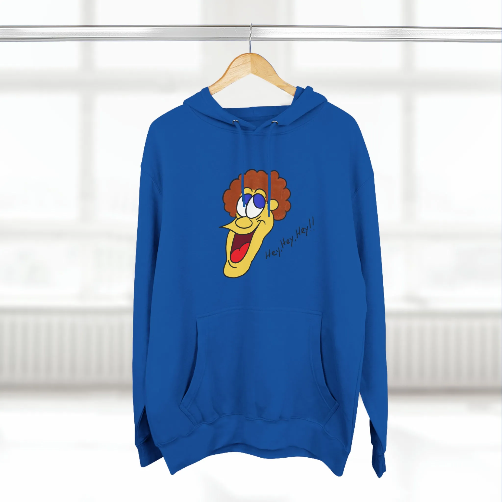 Hey, Hey, Hey!! Unisex French Terry Hoodie