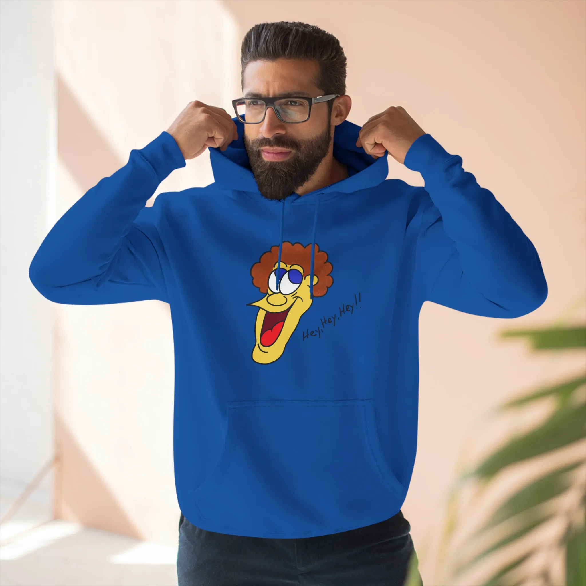 Hey, Hey, Hey!! Unisex French Terry Hoodie