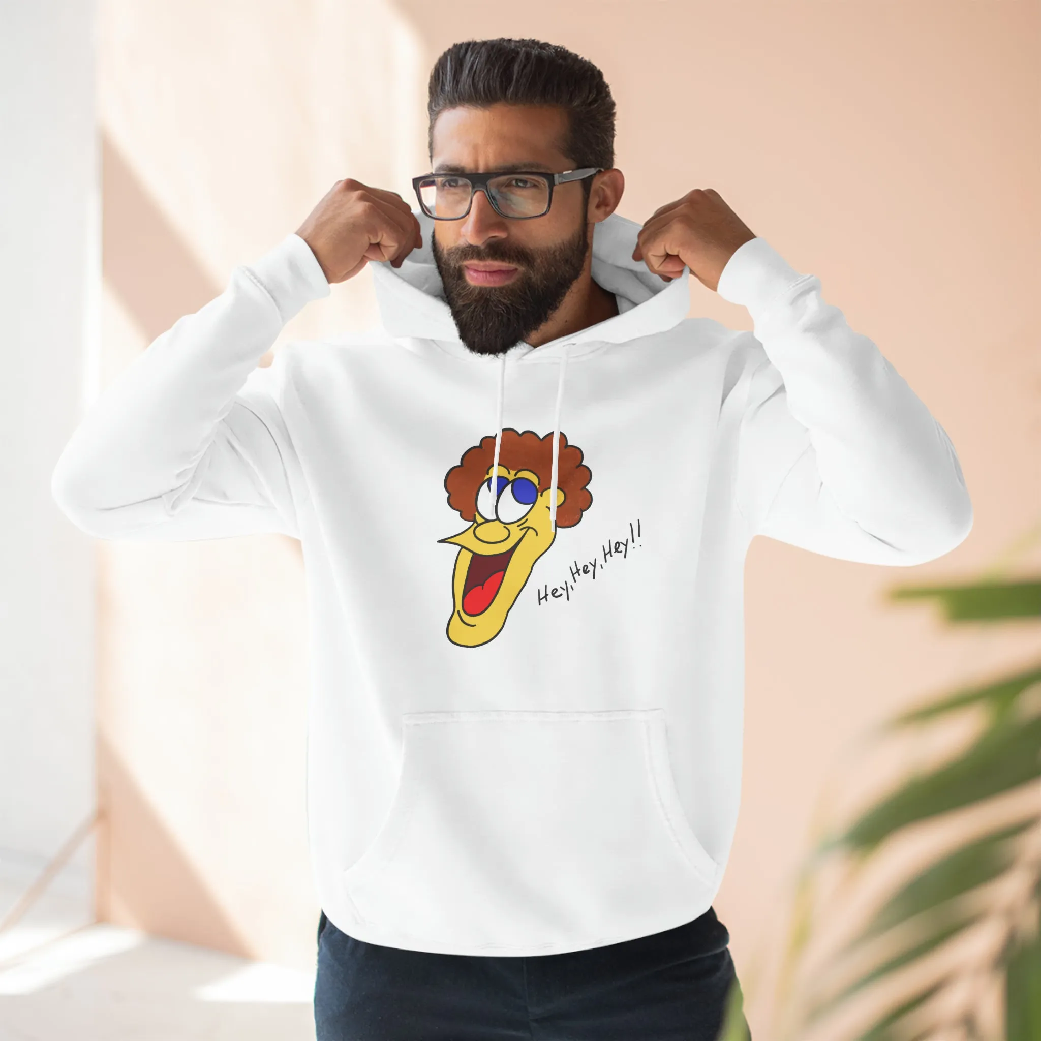 Hey, Hey, Hey!! Unisex French Terry Hoodie