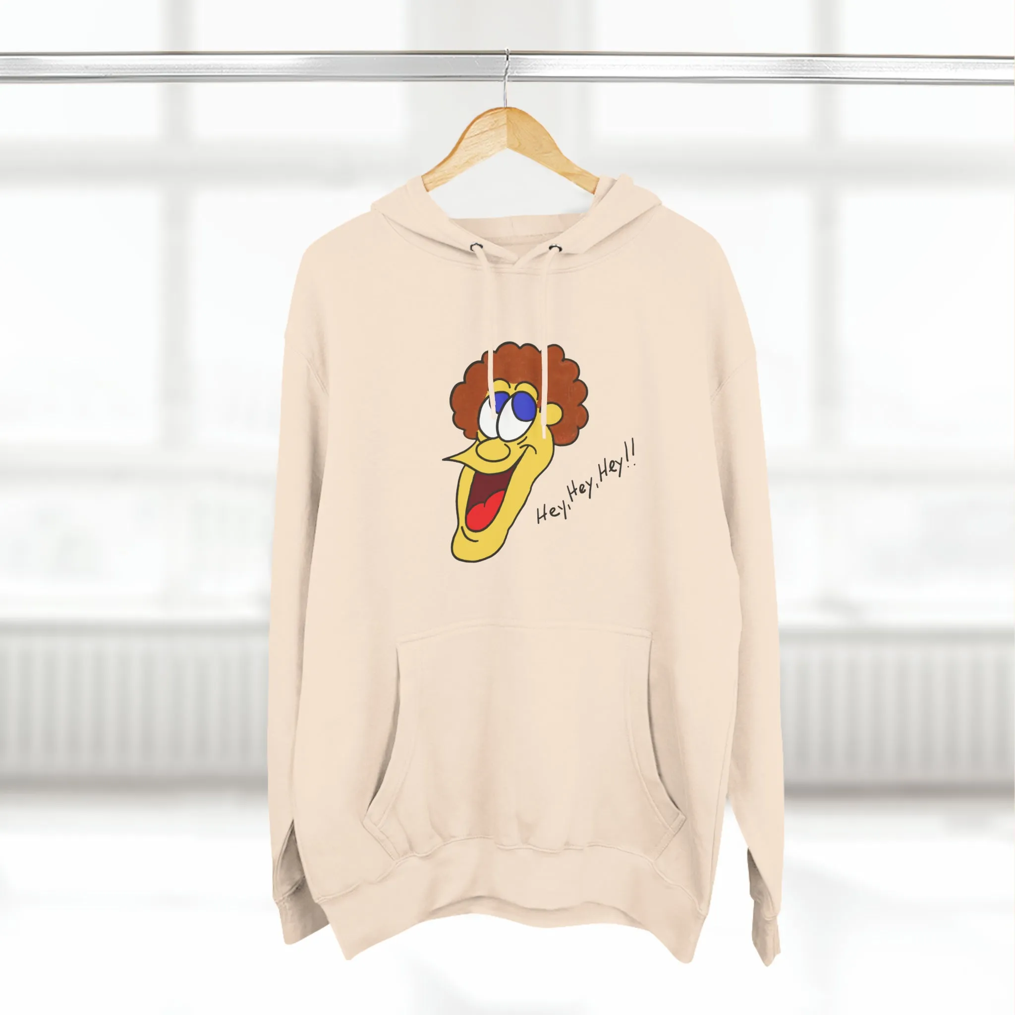Hey, Hey, Hey!! Unisex French Terry Hoodie