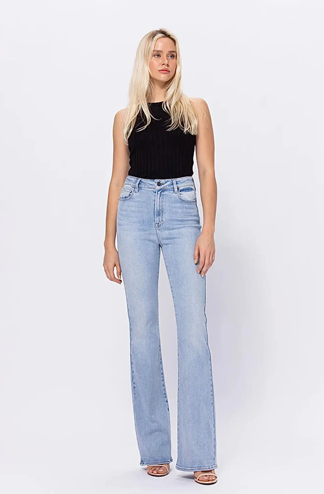 Hidden Happi High Rise Flare Jeans