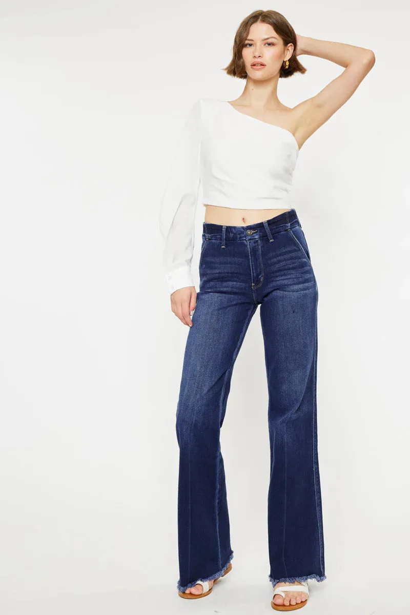 High Rise Flare Jeans