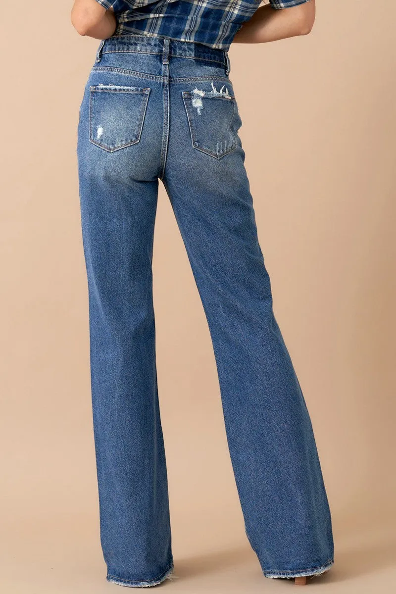 HIGH RISE HILL JEANS