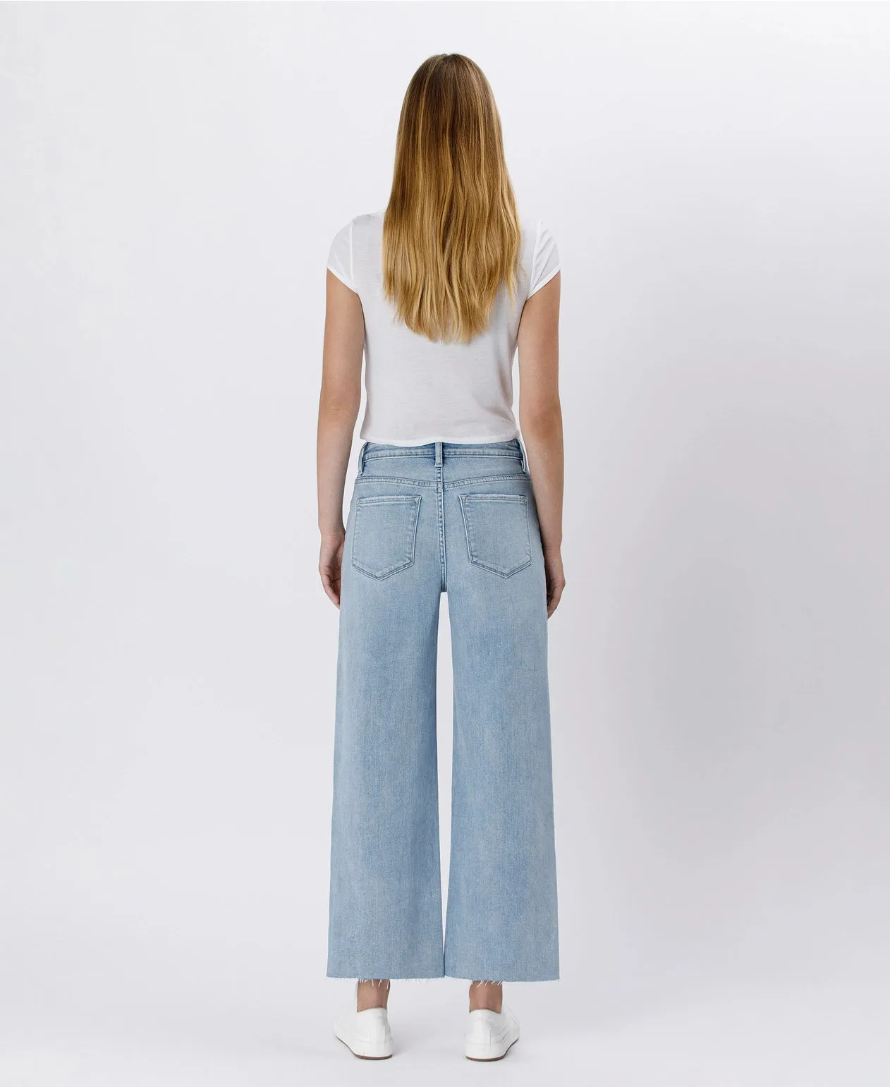 High Rise Wide Leg Jeans