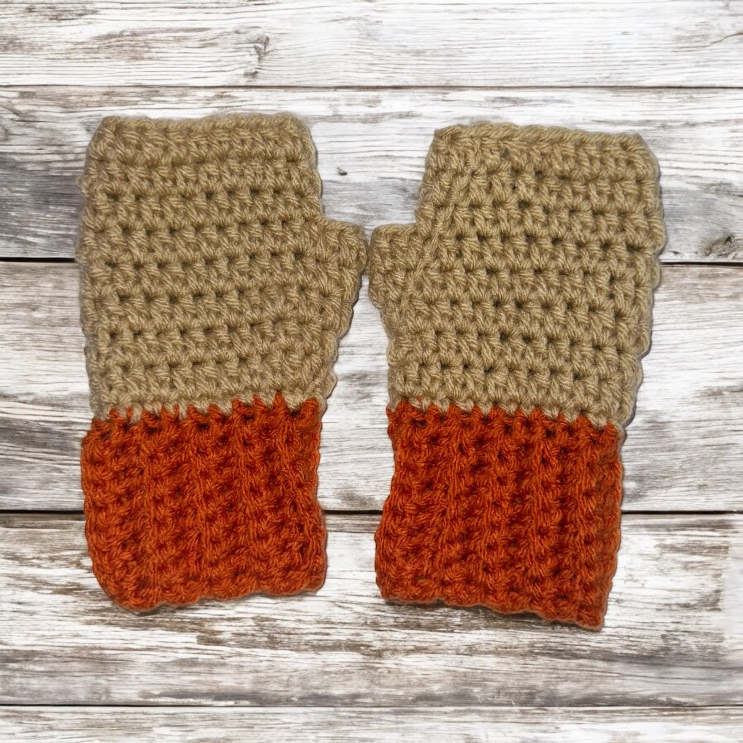 Highland Cattle Fingerless Gloves / Cow Hooves
