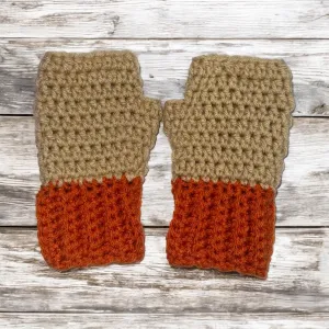 Highland Cattle Fingerless Gloves / Cow Hooves