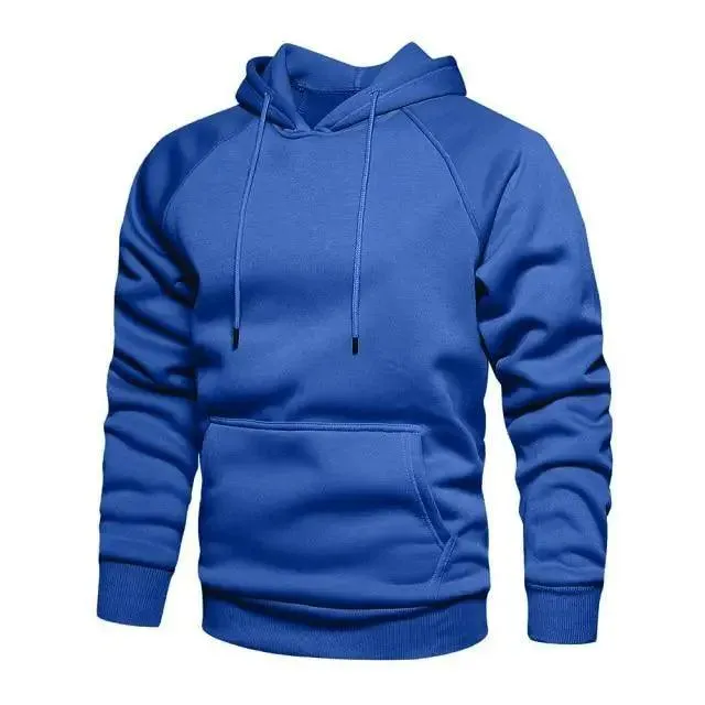 Hoodies Sweatshirts Men Solid Color Hoodie Hip Hop Streetwear Outwear Autumn Winter Long Sleeve Winter Fashion Thick Fleece Sweatshirt Mens Hip Hop Long Sleeve Pullover Hoodies Male Autumn Solid Color Hoodie