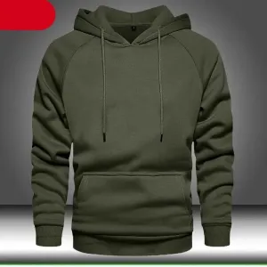 Hoodies Sweatshirts Men Solid Color Hoodie Hip Hop Streetwear Outwear Autumn Winter Long Sleeve Winter Fashion Thick Fleece Sweatshirt Mens Hip Hop Long Sleeve Pullover Hoodies Male Autumn Solid Color Hoodie