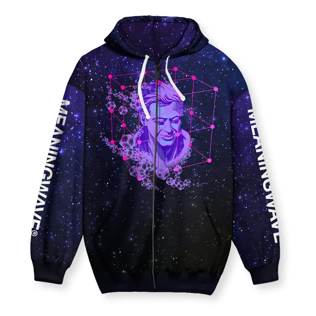 How To Get Rich Vol. 2 ft. Naval Ravikant Men's Zip-Up Hoodie