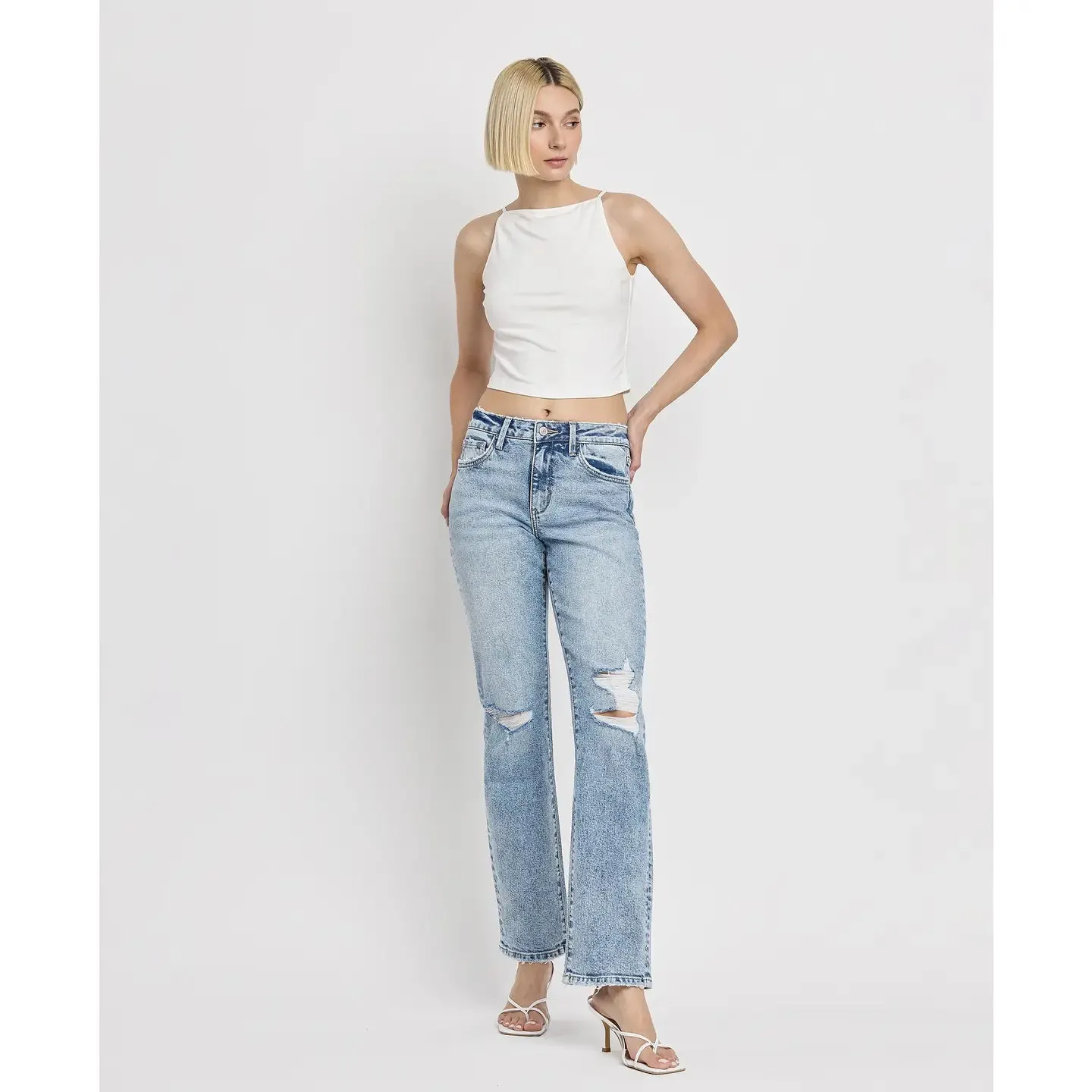 HR Distressed Straight