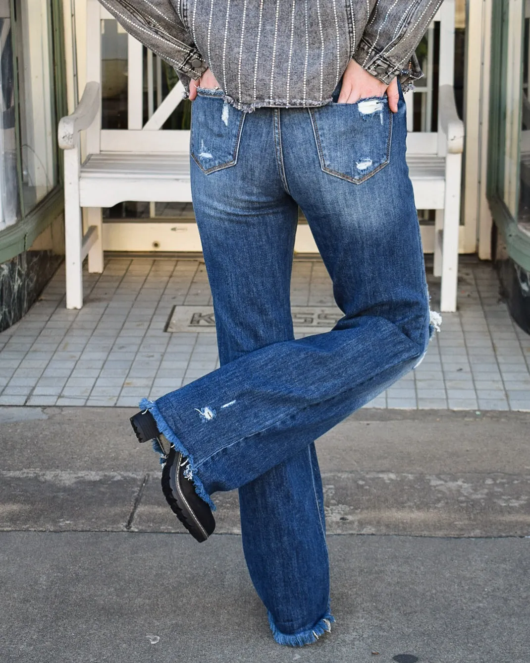 HR STRAIGHT JEANS BY RISEN