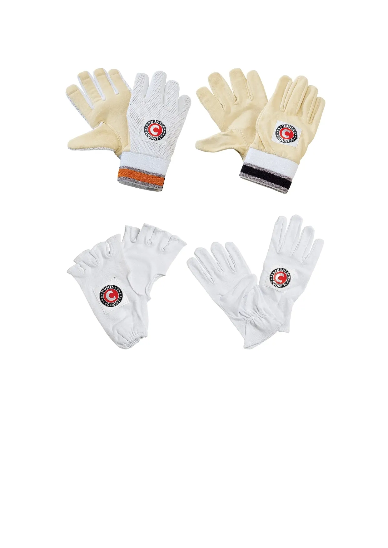 Hunts County Full Finger Inner Batting Gloves