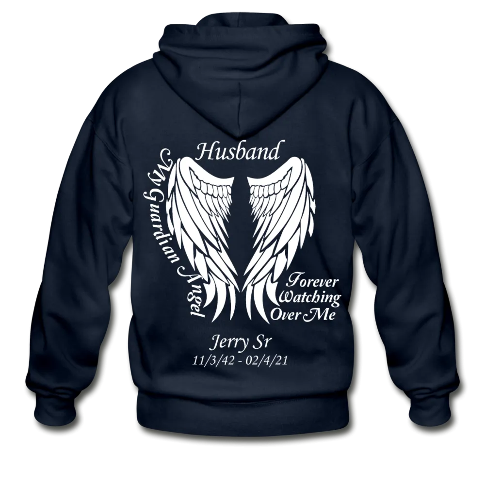 Husband Jerry Sr Gildan Heavy Blend Adult Zip Hoodie