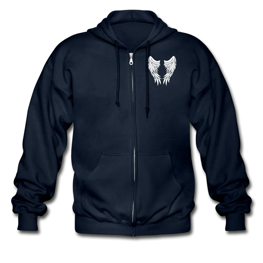 Husband Jerry Sr Gildan Heavy Blend Adult Zip Hoodie