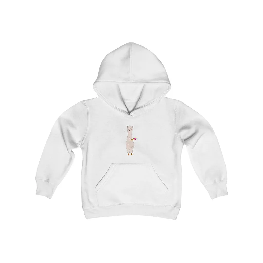 I Llama you Youth Heavy Blend Hooded Sweatshirt