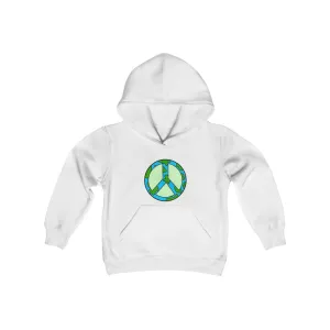 International Peace Day! Youth Heavy Blend Hooded Sweatshirt