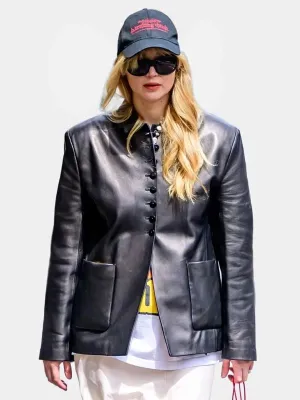 Jennifer Lawrence Black Blazer