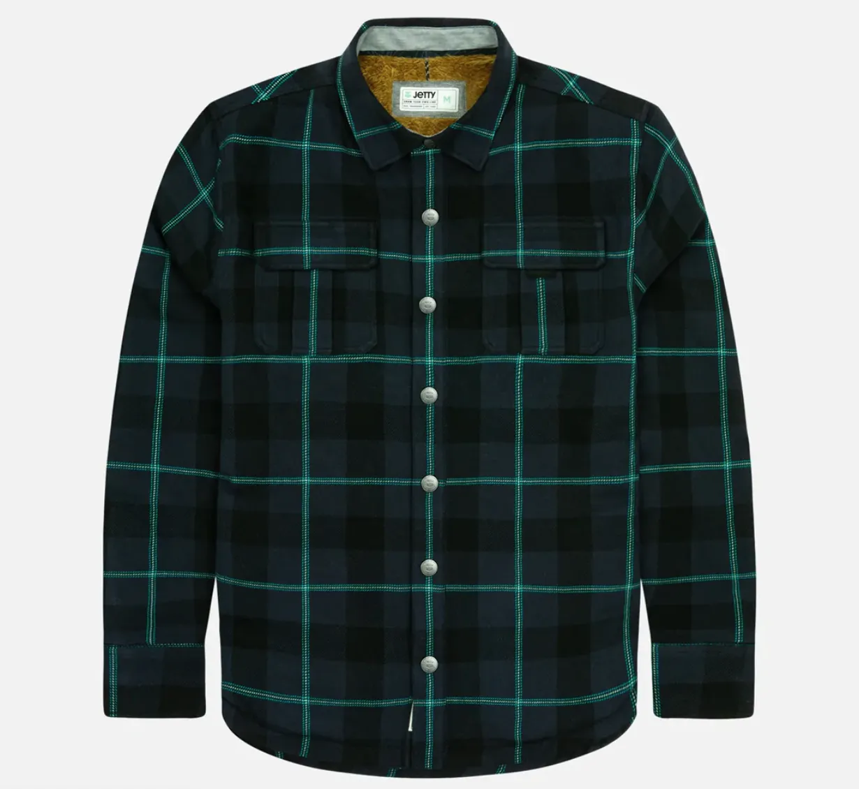 JETTY SHERPA JACKET - BLK
