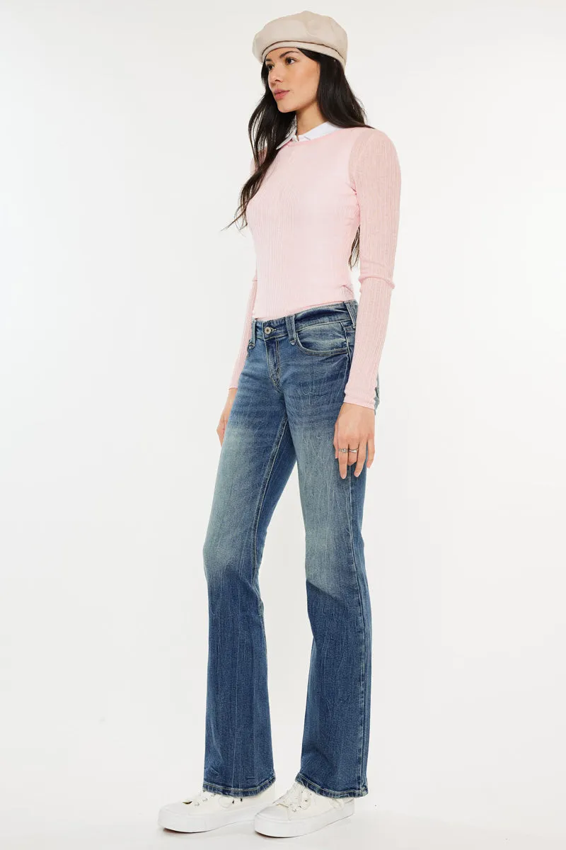 Jewel Low Rise Bootcut Jeans