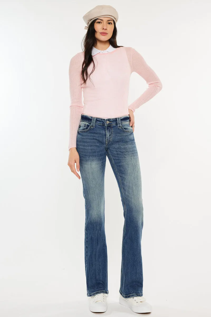 Jewel Low Rise Bootcut Jeans