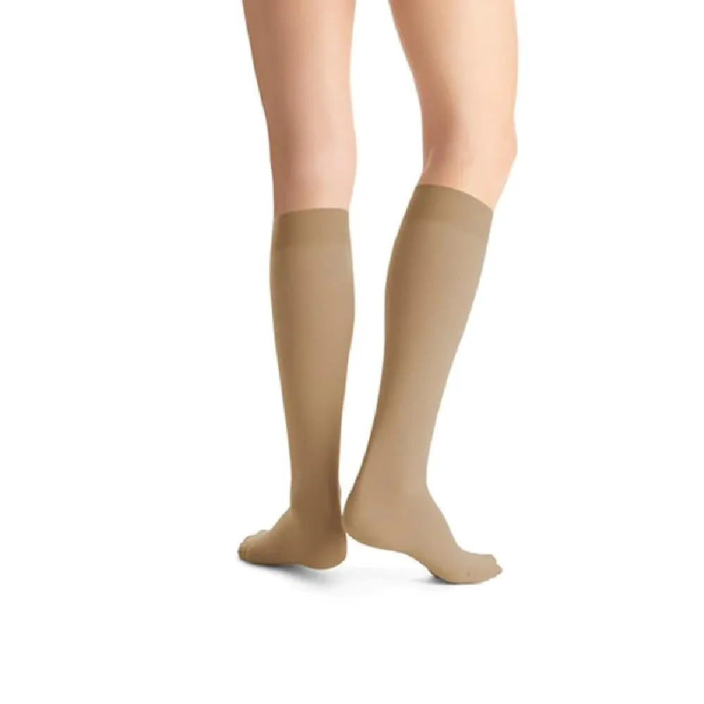 JOBST Opaque 30-40 mmHg Knee High Stockings, Closed Toe, Natural
