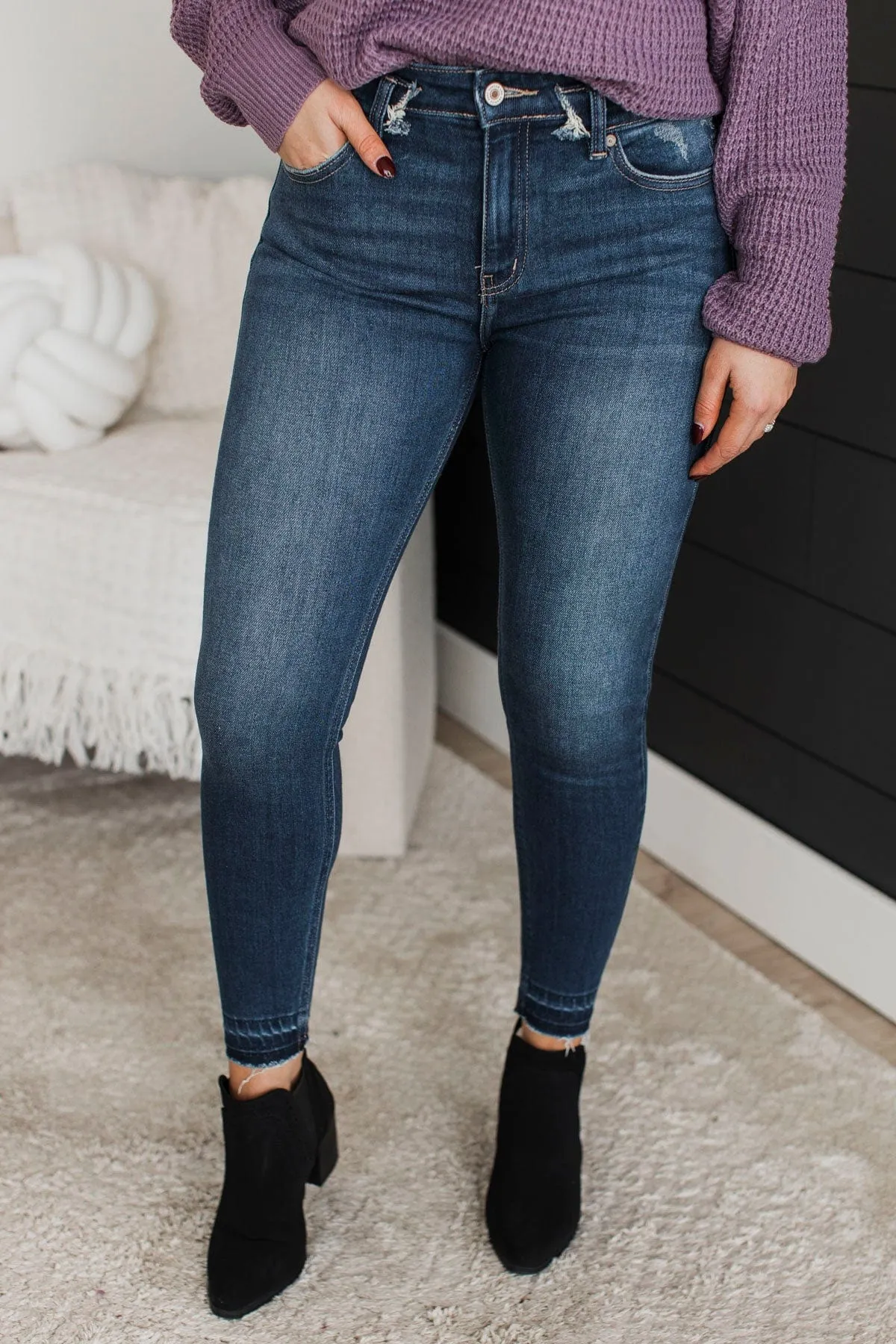 KanCan Ankle Skinny Jeans- Yara Wash