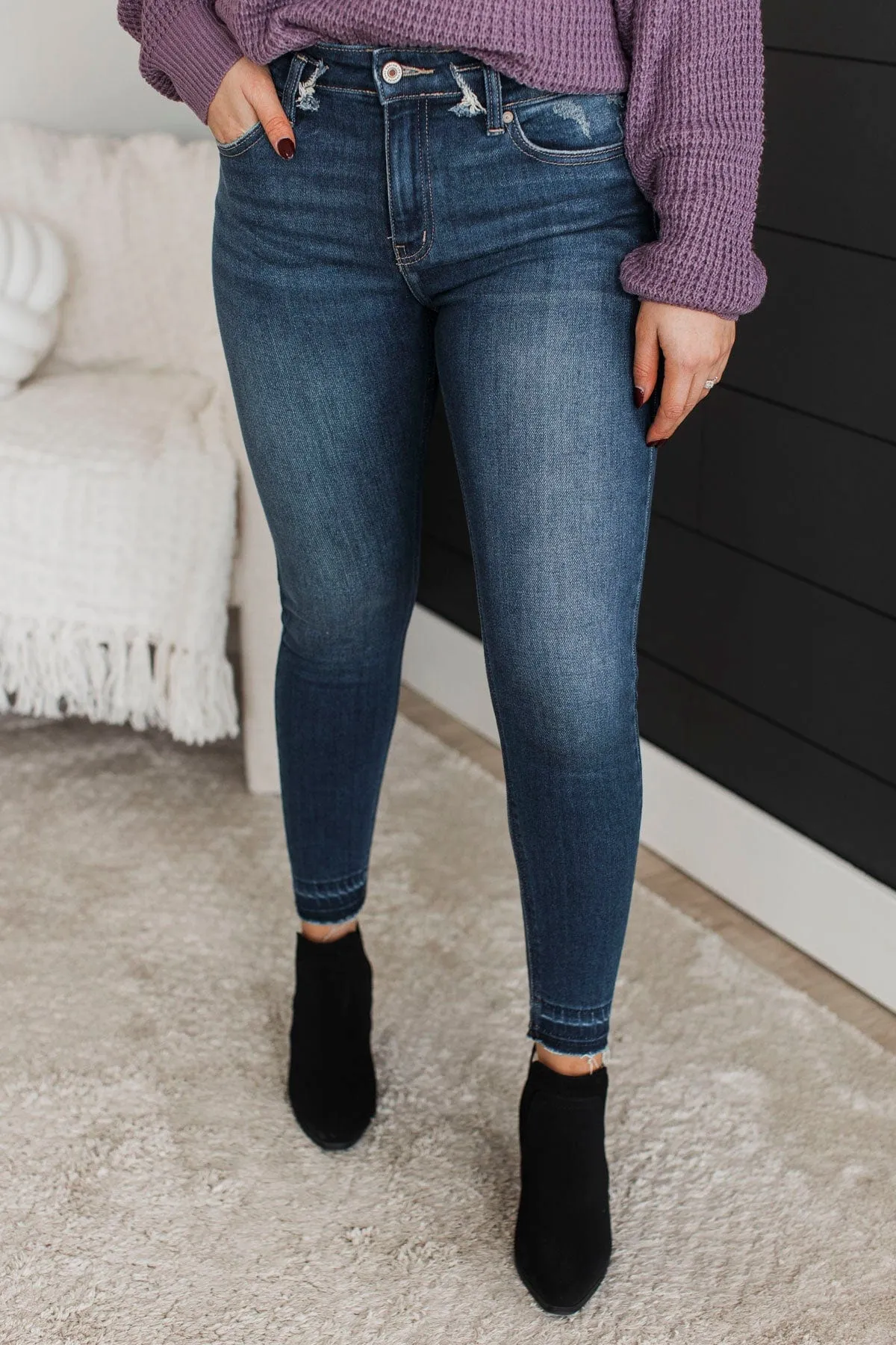 KanCan Ankle Skinny Jeans- Yara Wash