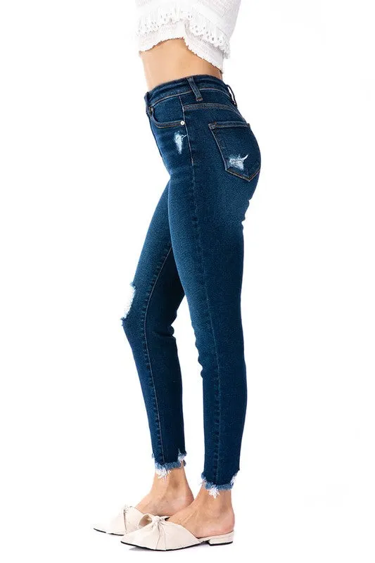 KanCan High Rise Dark Skinny
