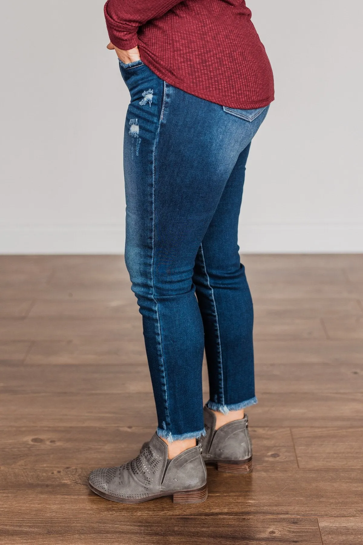 KanCan Mid-Rise Skinny Jeans- Victoria Wash