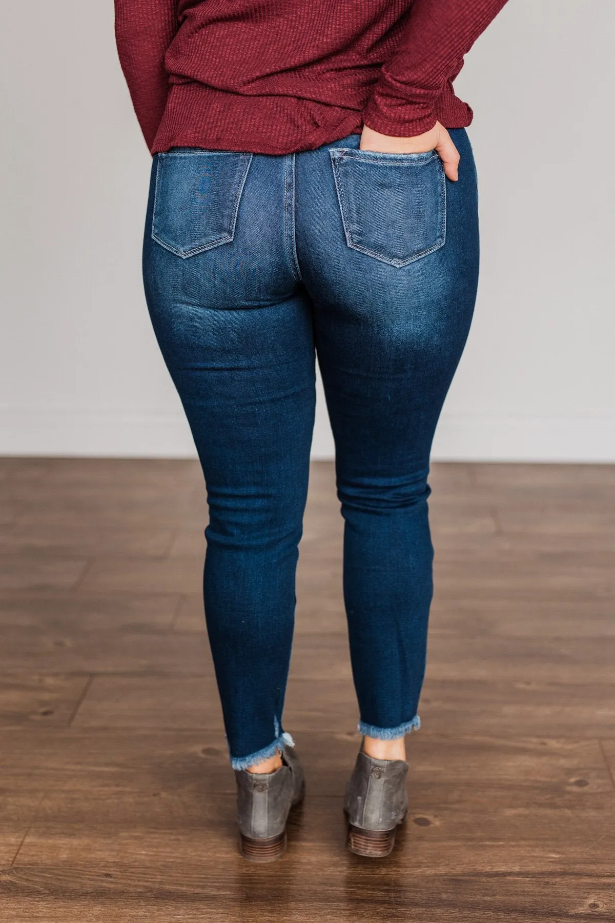 KanCan Mid-Rise Skinny Jeans- Victoria Wash