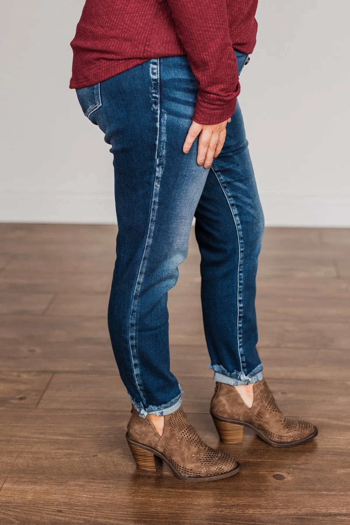 KanCan Mid-Rise Skinny Jeans- Victoria Wash