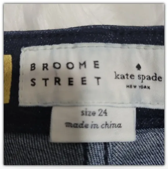 Kate Spade Broome agreed jeans size 24