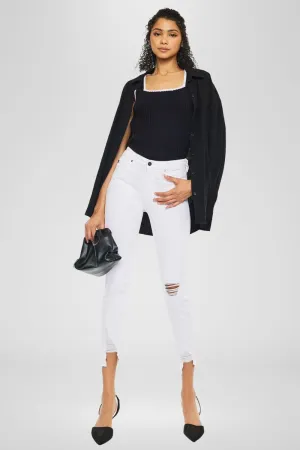 Kendra High Rise Ankle Skinny Jeans