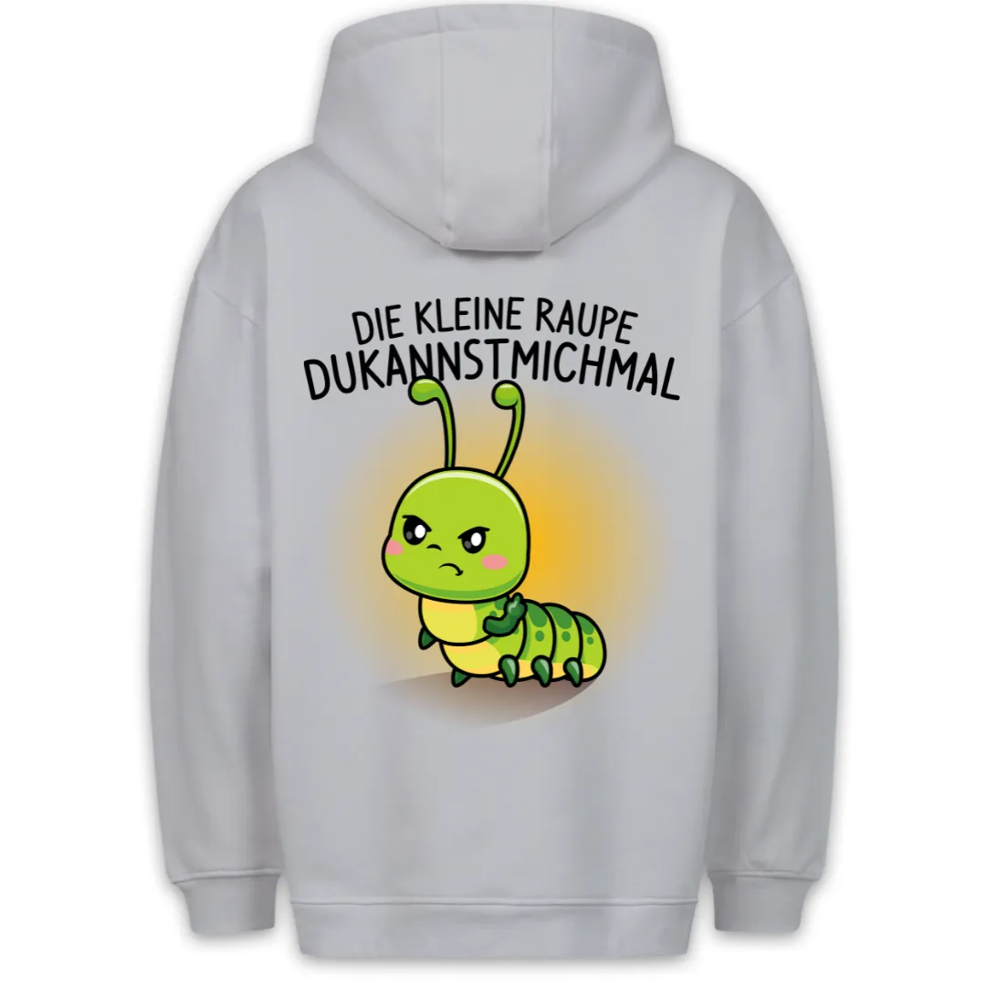 Kleine Raupe - Hoodie Unisex Rückendruck