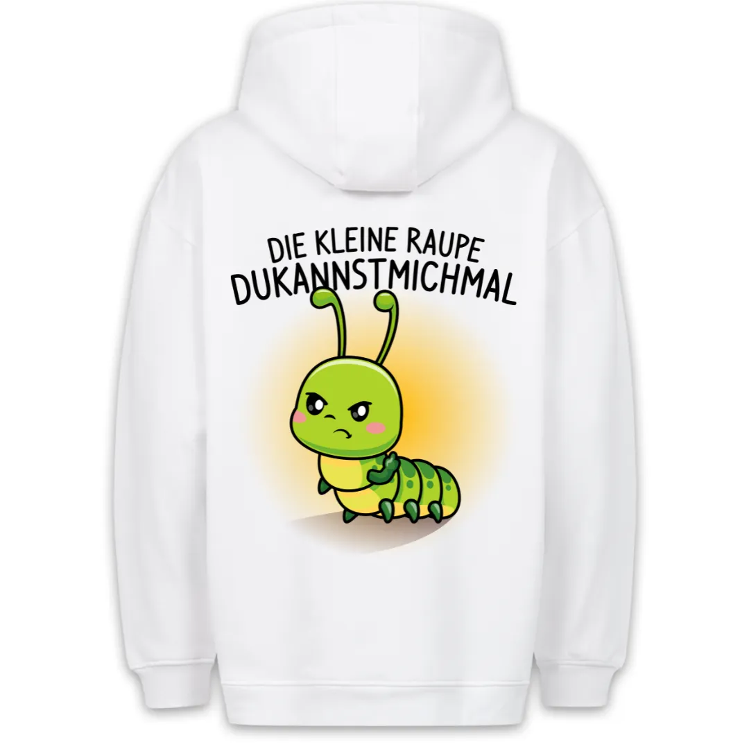 Kleine Raupe - Hoodie Unisex Rückendruck