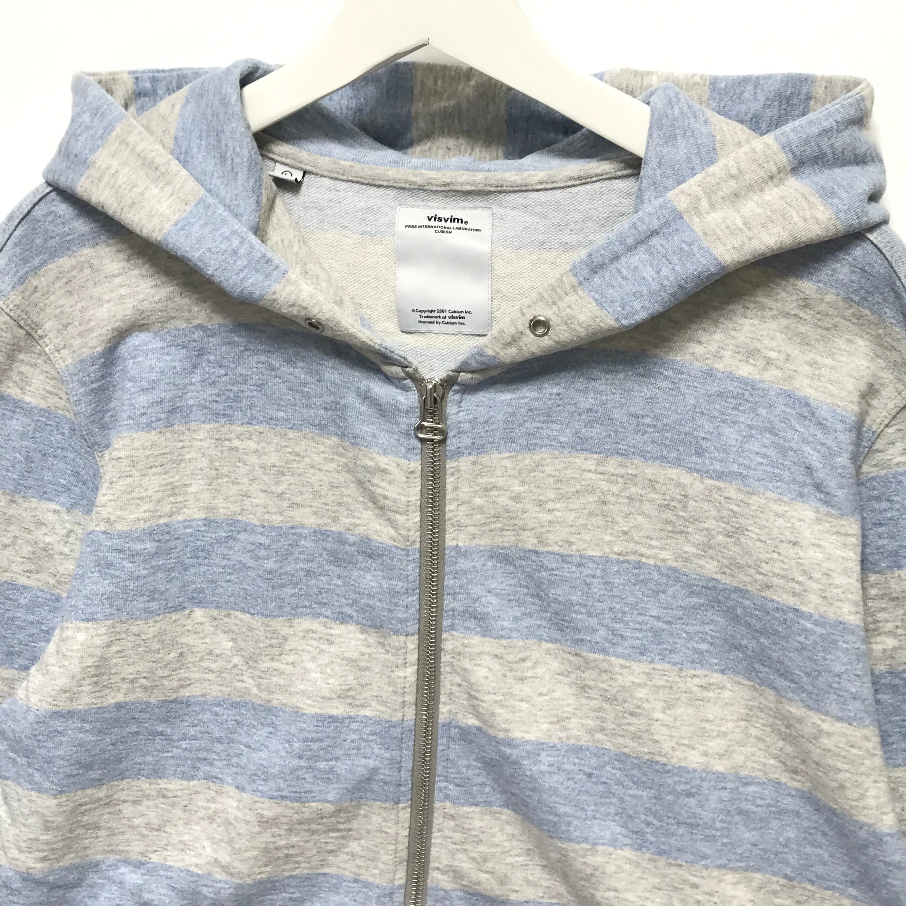 [L] Visvim Border Hoodie FZ