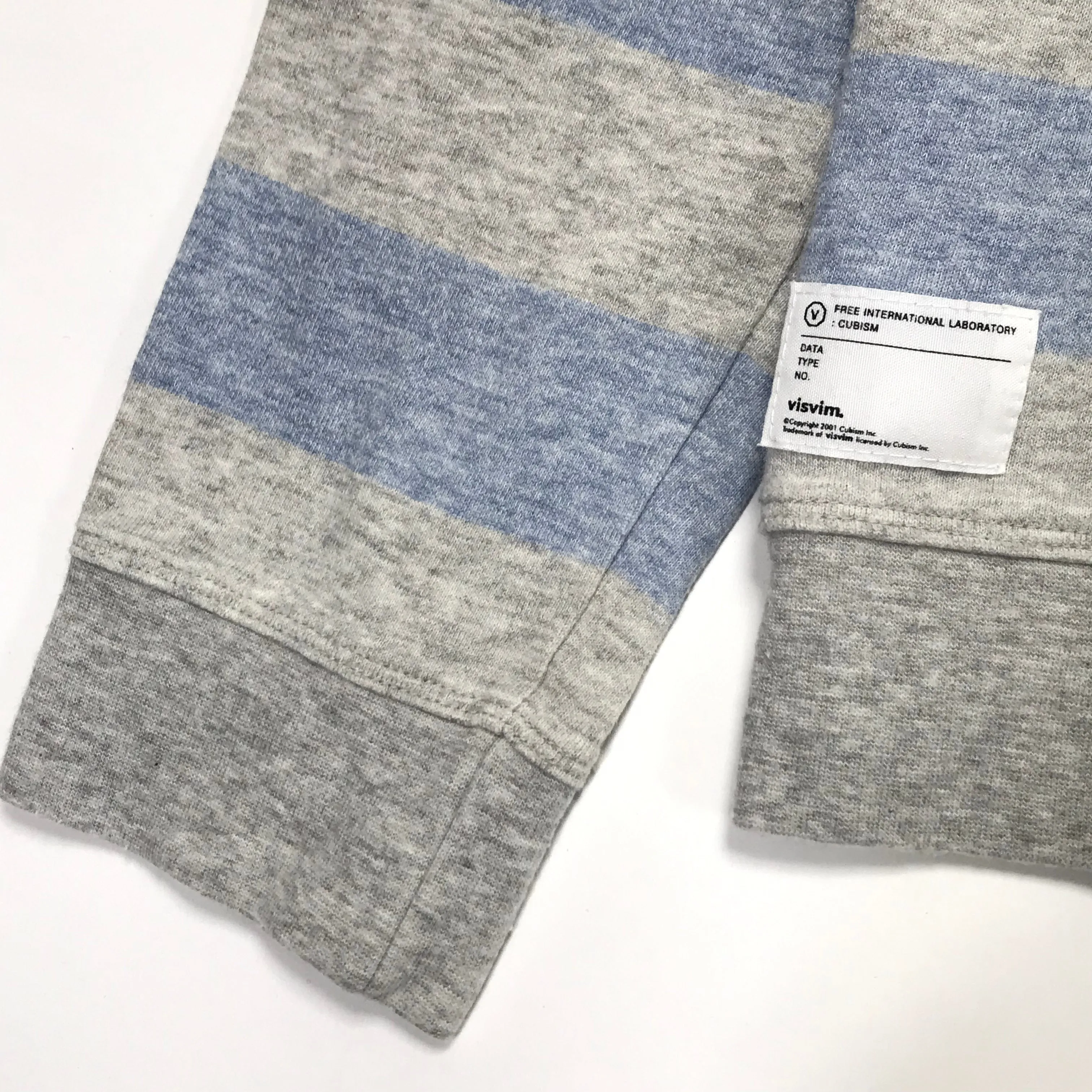 [L] Visvim Border Hoodie FZ